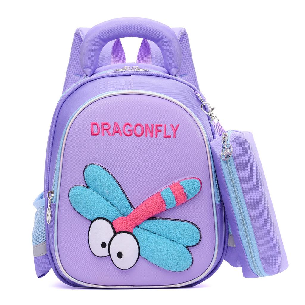 Kindergarten Anti-lost Schoolbag Children's Bag Men and Women Cute Young Children Lightweight Burden Reduction Breathable Backpack Backpack