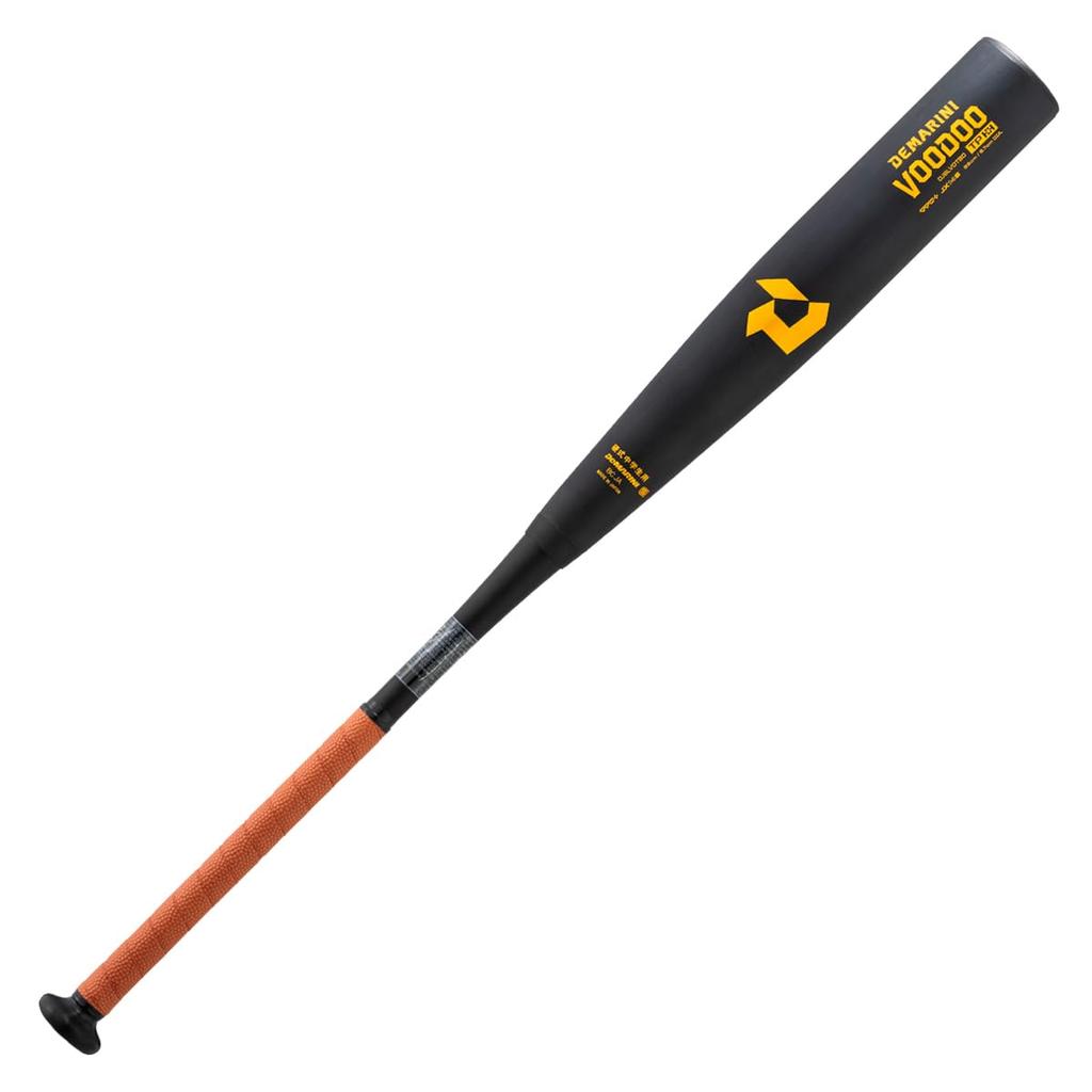 Бейсбольная бита DeMARINI для средней школы Hardball VOODOO TP Junior High School Hardball Top Balance средняя черная WBD24940108380 H&H 83 см/800 г