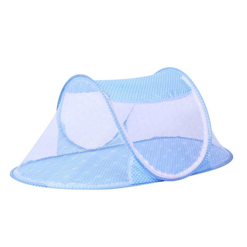 0-12 Months Baby Bed Portable Foldable Crib with Netting Newborn Sleep Travel Mosquito Net Ding