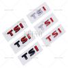Car Styling 3D TSI ABS Adhesive Emblem Rear Trunk Badge Fender Sticker Car Body Decal for Volkswagen Golf Passat Tiguan Touareg