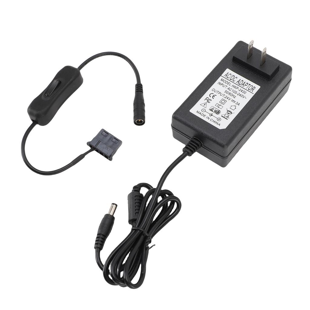 External Power Supply Adapter 3A 5.5x2.5mm Output Interface Stable Performance 24V Converter for