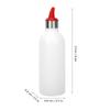 Botella exprimible de 450 ml para salsa de ensalada, botella exprimible para cocinar, botella exprimible de 450 ml para mermelada, condimento para cocinar, salsa de ensalada