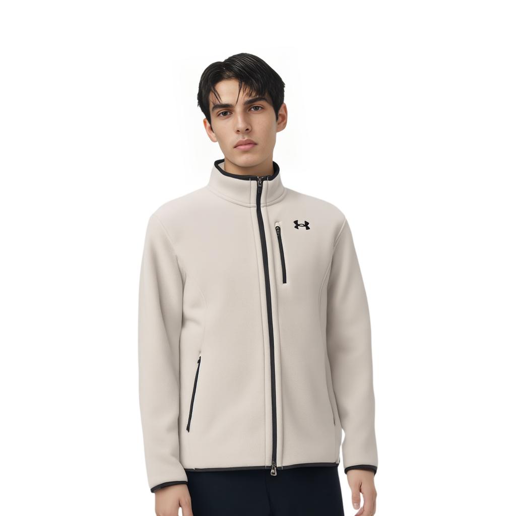Under Armour Удобная Простая Куртка на Молнии со Стойкой Воротником Мужские Куртки 1389308-110