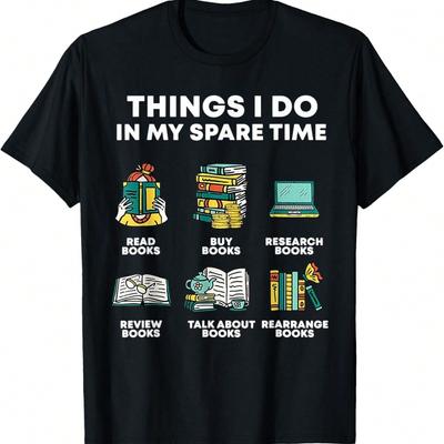 Book Reading Reviewing Books Free Time Bookworm Bookish T-Shirt3