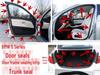 Уплотнительная лента дверной рамы BMW 5 серии для 520i, 523i, 525i, 528i, 530i, 535i, 540i