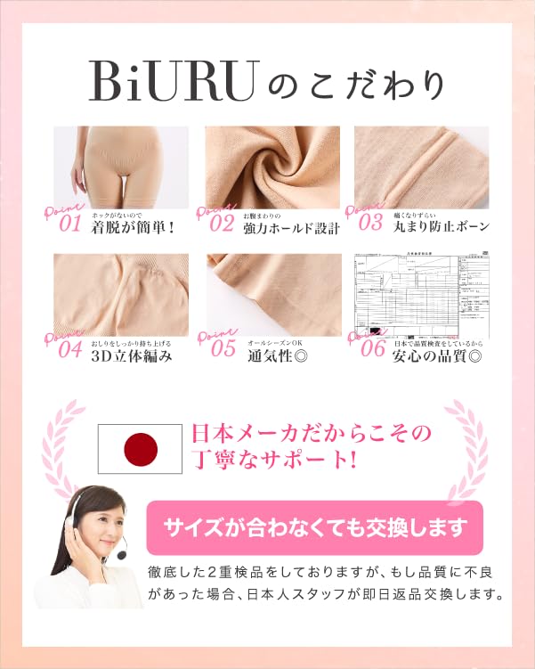 Корректирующее белье Высокий контроль живота [BiURU] Пояс, Талия, (3XL, черный)