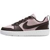 Nike Кроссовки для скейтбординга Court Borough Low Recraft Kids, низкие, черные с розовым, DV5456-601