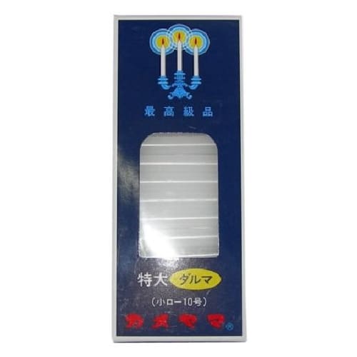 Kameyama Small Candle, Extra Large Daruma, 225g