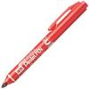 Pentel Knock Type Перманентный маркер Handy S PentelPEN Fine Point Красный 10 шт. NXS15-BP