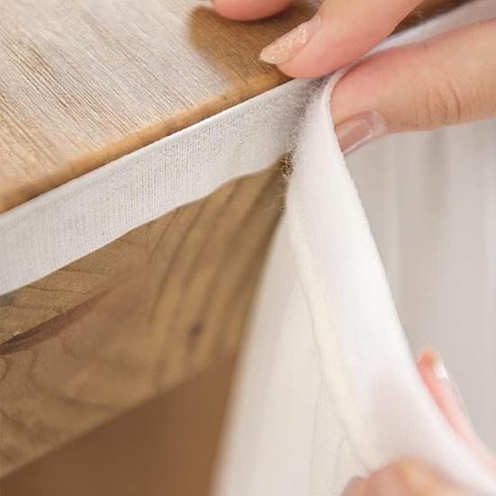 Tulle Table Skirt for Rectangular Tables 4/6/9ft Wrinkle Free Table Cloth with Tutu Skirt Reusable Tablecloth for Wedding Bridal Shower Birthday Party