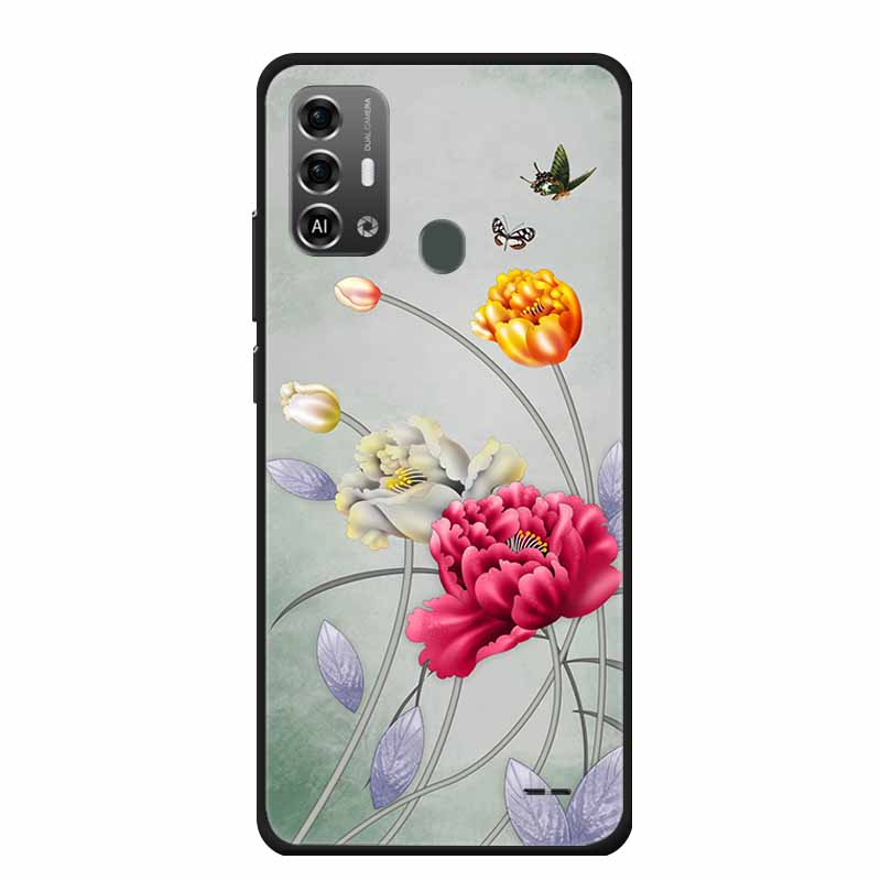 Для ZTE Blade A53 Pro / A53Plus Чехол Милый Мягкий ТПУ Расписной Кот Силиконовая Крышка для ZTE Blade A53 Plus Funda Coque A53Pro Оболочка
