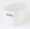 MUJI Мягкий Полиэтилен 18 см Ш x Г x 16 см В Ящик для хранения одежды, Половина, Средний, Прибл.. 25.5cm (Номер продукта 38749509) - Чехол, Чехол,