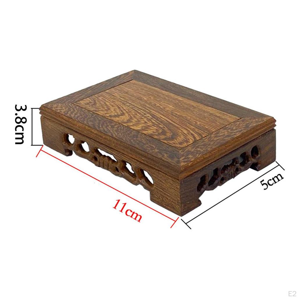 Элегантная деревянная подставка для растений для декора дома и сада