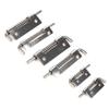 1Pc 304 Stainless Steel Loaded Hinge Security Spring Bolt Barrel Latch Hardware