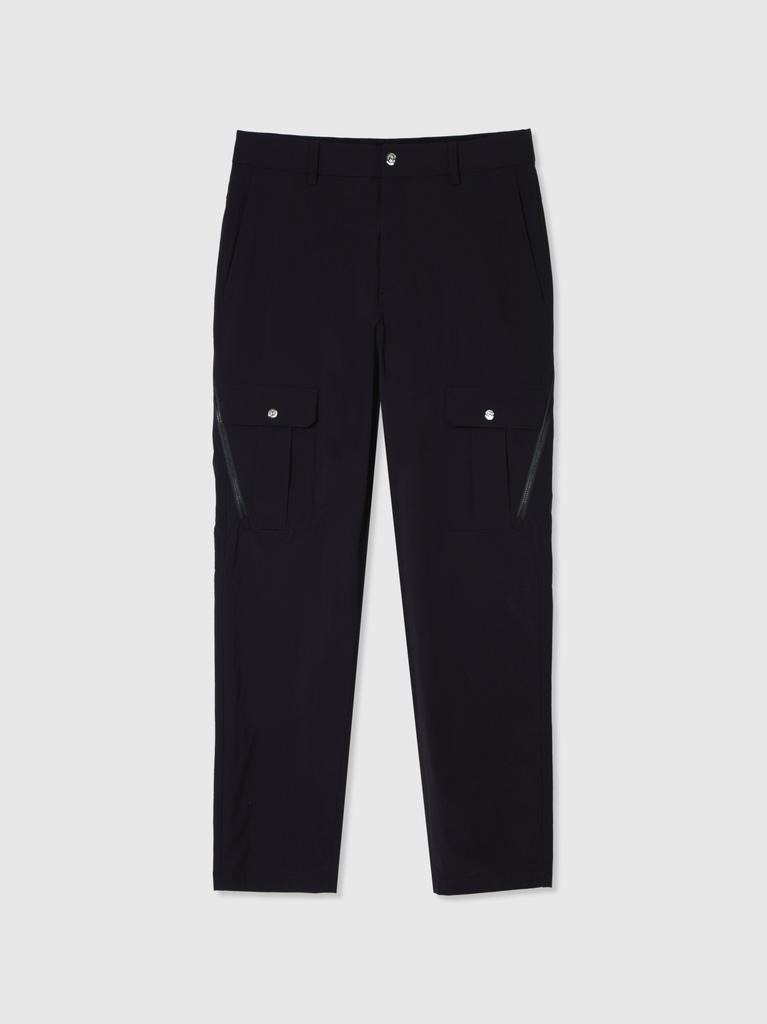 PIRETTI Elite Zipper Point Cargo Pants M_Black