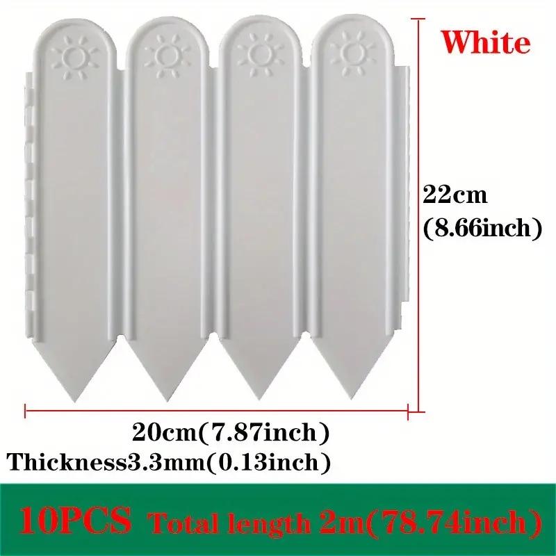 Маленький забор, забор, пластиковый цветочный сад, садовое украшение, ограждение двора, почва, открытый огород, клумба pa