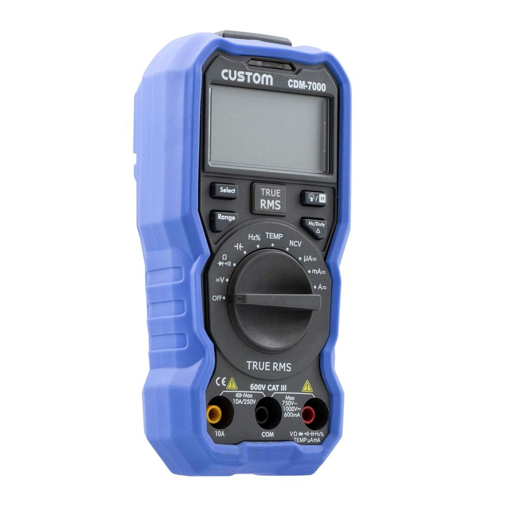 Цифровой мультиметр CUSTOM Blue CDM-7000