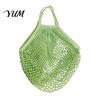 Eco Conscious Market Shopping Bags Cotton Mesh Grocery Bag, Reusable Friendly Foldable String Breathable Kitchen Organizer Pouches Lightweight