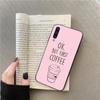 Хорошо, но первый чехол для телефона Coffee Girl для Samsung Galaxy A13 A03 A12 A32 A71 A11 A21S A02 A52 A72 A51 A50 A70 A31 M31