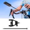 Motorcycle Bicycle Handlebar Mount Bracket Invisible Monopod Aluminum Alloy for 360 ONE RS ONE X2 ONE R ONE X Camera
