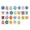 English Letter Embroidery Cloth Sticker Small Size Diy Pendant Decorative Patch Sticker Love Star Letter Embroidery Chapter Boy