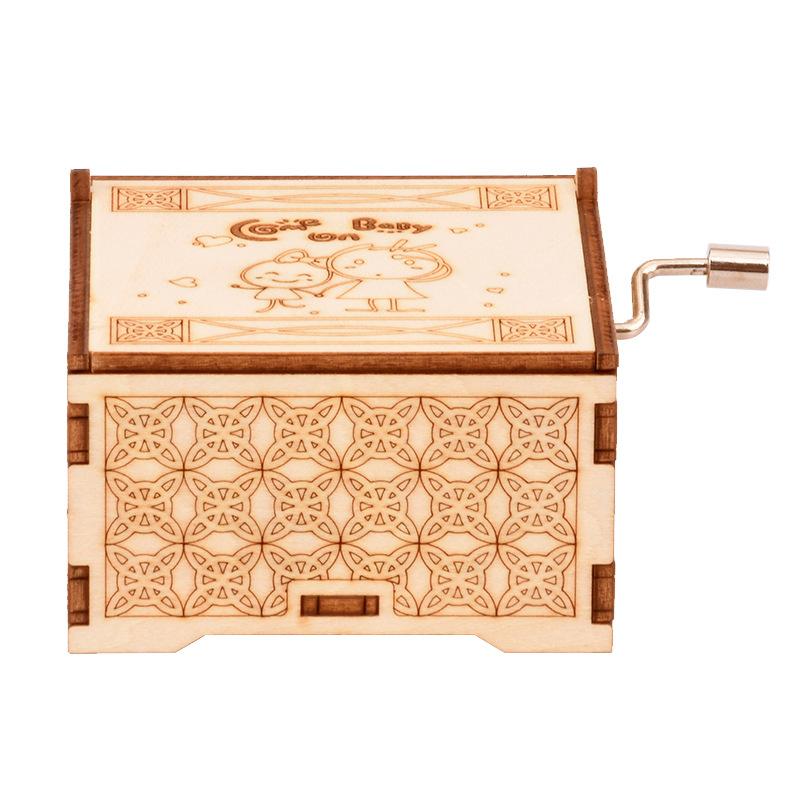 FEOOE креативные деревянные детские развивающие игрушки, внешняя торговля, деревянные 3D головоломки, классическая музыкальная шкатулка для взрослых CJ