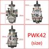 Для карбюратора KEIHIN PWK 33 34 35 36 38 40 42 мм Racing Parts Скутеры Мотоцикл для бездорожья Квадроцикл Power Jet 250cc Мотоцикл Большой калибр