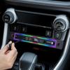 For Toyota RAV4 Car Charger USB Hub With RGB Light, 4-Port Retractable Docking Station For Toyota RAV4 Accessories 2025 2024    , Center Console