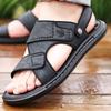 Sandals Men's 2025 New Summer Casual Outer Wear Dual-purpose Cool Slippers Non-slip Soft-soled Dad Men's Beach Shoes
