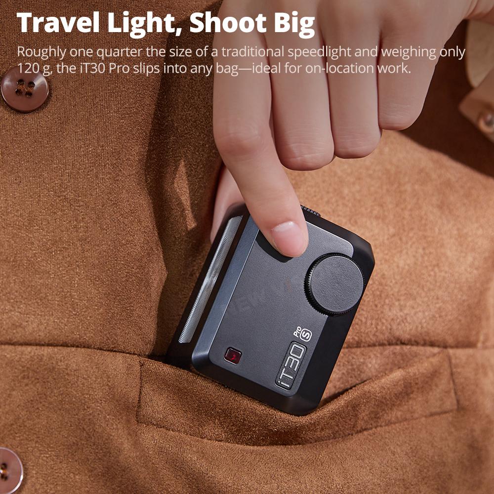 New Godox Leica Mount IFlash Top Flash for Leica L/C/N/S/F/O TTL Metering Touchscreen Control 2.4G Wireless X System IT30Pro