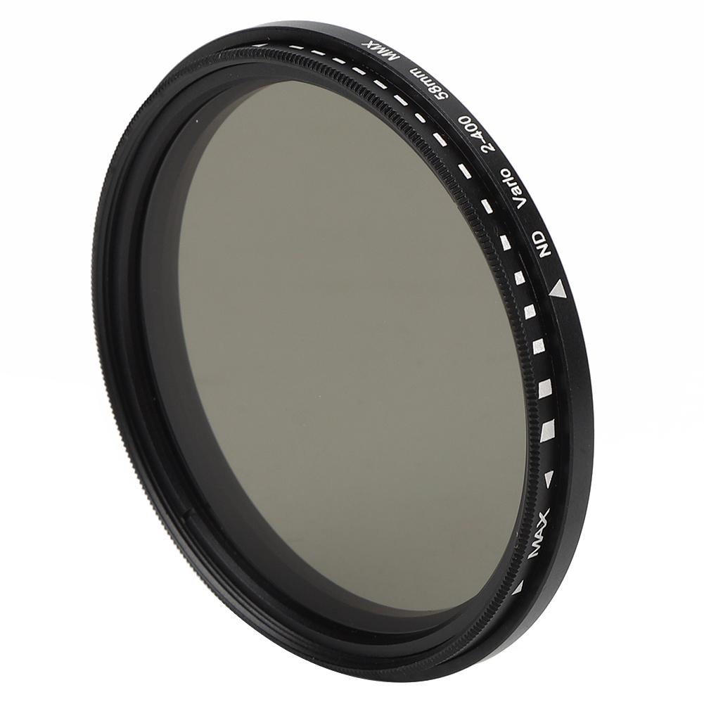 Junestar 58 мм Светофильтр нейтральной плотности ND для объективов камер Canon Nikon Sony Pentax Olympus Fuji