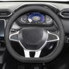 Для Nissan MAGNITE 2020 - 2026 2026 Стиль типа D Нескользящая Накладка на Руль Автомобиля Чехол с Удобной Ручкой Аксессуары для Интерьера