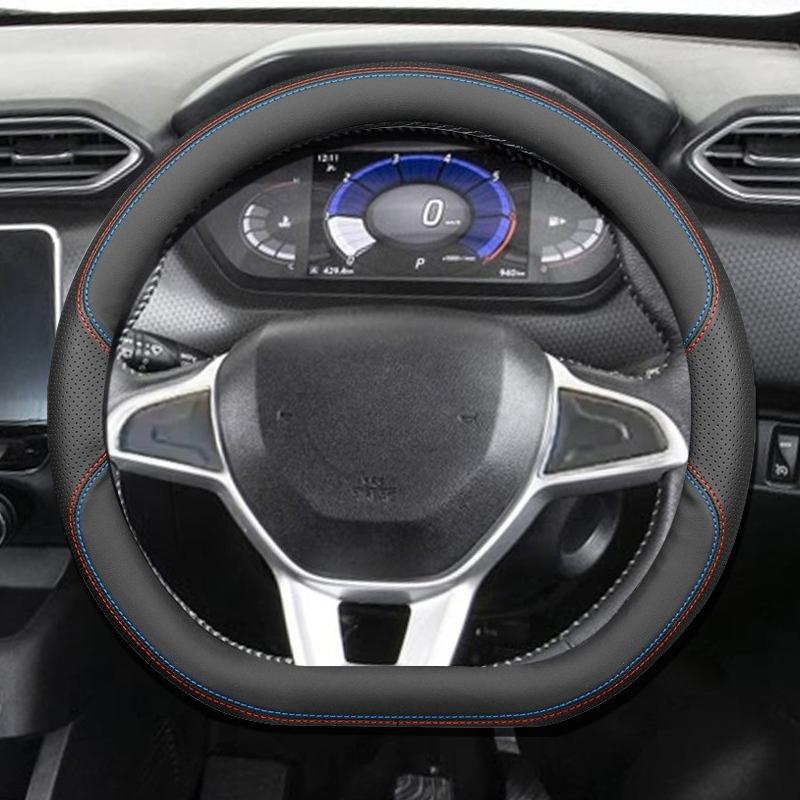 Для Nissan MAGNITE 2020 - 2026 2026 Стиль типа D Нескользящая Накладка на Руль Автомобиля Чехол с Удобной Ручкой Аксессуары для Интерьера