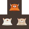 Fox Cosplay Plush Fisherman Hat With Thermal Function For Seasonal Wear