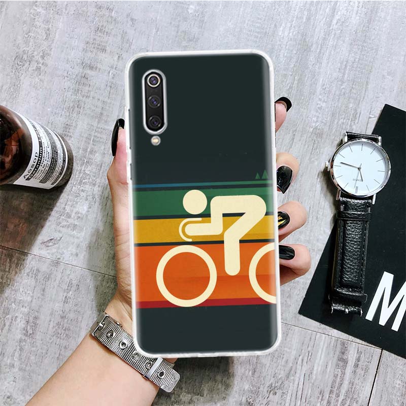 Чехол для телефона Bicycle Bike Sport для Xiaomi Poco X3 Nfc F3 M3 F1 Mi Note 10 11 Lite 11T Pro 9 8 CC9 9T 10T 11i A3 A2 A1 Coque Cover