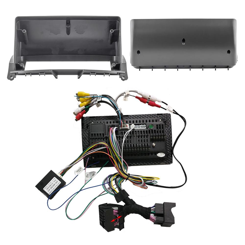 Автомобильная магнитола Android Car-Play для Mercedes Benz C Class 3 2006-2011 Мультимедийный плеер Головное устройство Стерео Навигация GPS BT WIFI, 8 ЯДЕР ,2+32ГБ