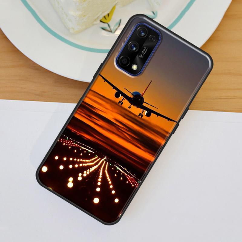 Авиаперелет  Полет Для OnePlus 11 10 Pro 10T Nord 3 2T CE 2 Lite Realme C55 C35 C33 C31 C30 C21Y GT Neo 5 Чехол