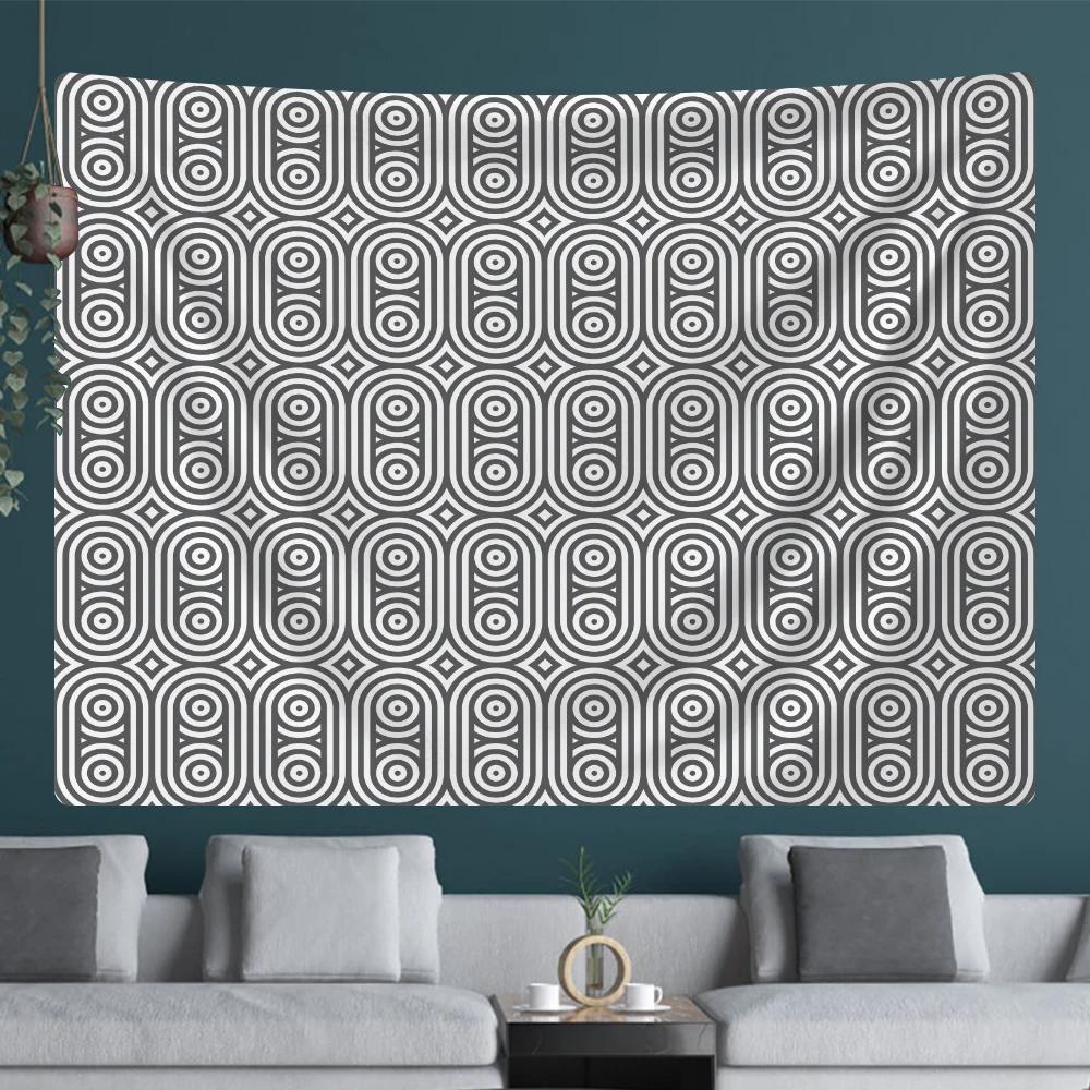 Коврик для йоги Tarot Hippie, настенное пляжное полотенце, простыня, мандала, психоделическая сцена, домашний гобелен