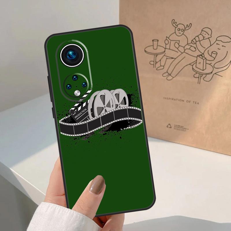 Пленка Кинорежиссер Хлопушка Кадр Для Honor Magic 7 Lite 5 6 8 Pro Чехол Для Honor 400 200 90 70 50 X8c X8b X9a X9b X9c X9d Win