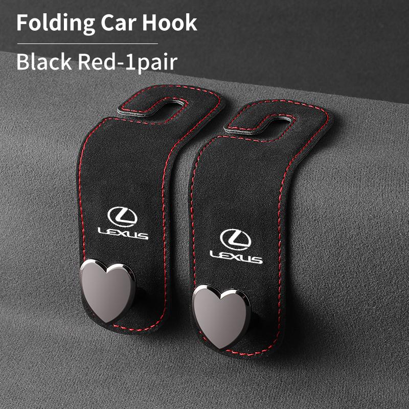Одиночный крючок на спинку автомобильного сиденья, крючок-вешалка в форме сердца для Lexus CT ES GS NX IS250 CT200h IS300h ES300h RX400h NX300h IS200 AEP1