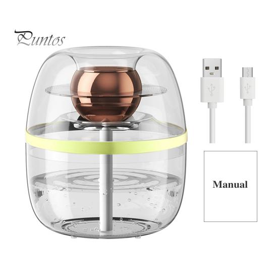 Увлажнитель воздуха 3 л тихий увлажнитель холодного тумана USB настольный увлажнитель воздуха масляный распылитель диффузор для спальни офиса путешествий