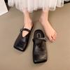 2025 Весна Лето Женские Мюли Тапочки Обувь Мода Закрытый Носок Слипоны Слайды Повседневный Уличный Стиль Балетки