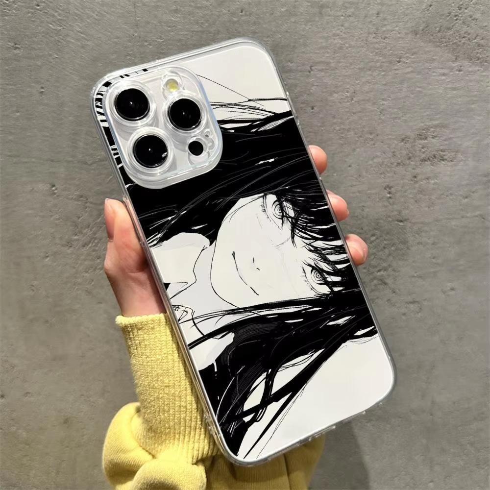 Крутой чехол для телефона с аниме-девушкой Chainsaw Man для iPhone 17 Air 16 e 15 14 13 12 11 Pro Max Plus Mini SE 2020 2022 Задняя крышка