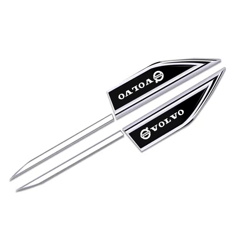 3D Metal Car Logo Sticker Auto Body Decoration Styling Decals For Volvo ES90 EC40 EX40 EM90 XC90 V90 V60 XC60 V40 S80 S60 S90 C4