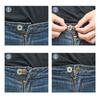 Detachable Jeans Waist Adjustment Buckle Metal Button Extender for DIY Pants Jeans Free Sewing Waist Extenders Buttons