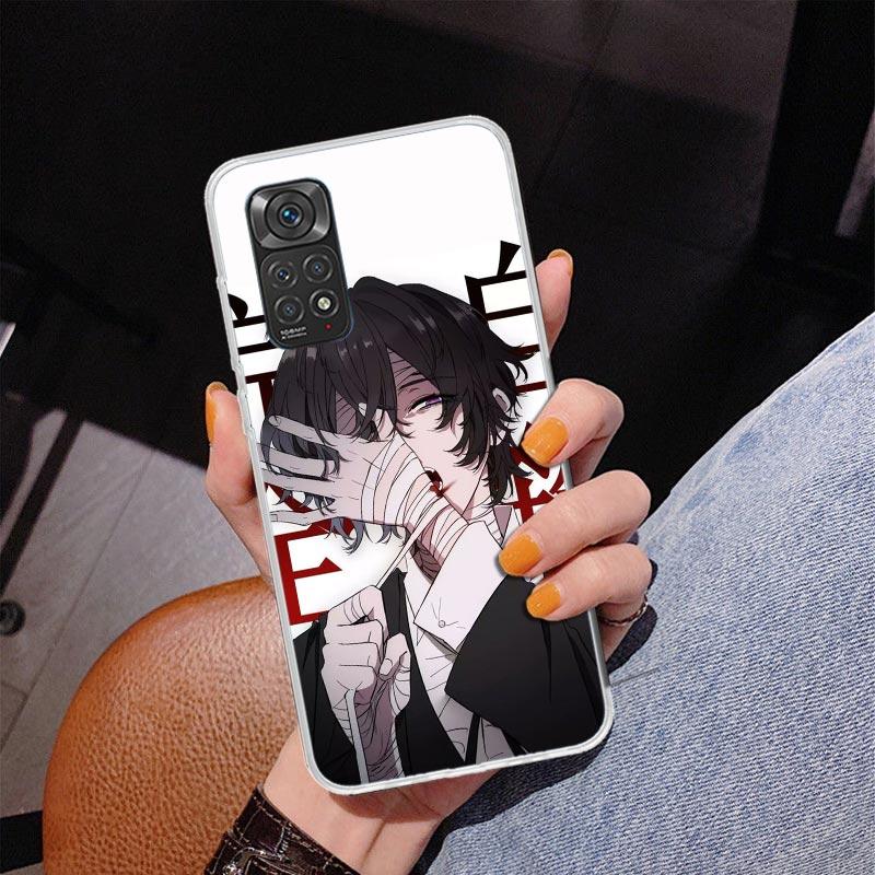 Чехол для телефона Bungo Stray Dogs Дазай для телефона для Xiaomi Redmi Note 15 14 14S 13 Pro Plus 12 12S 11S 11E 10S 10 11T 5G Уникальный