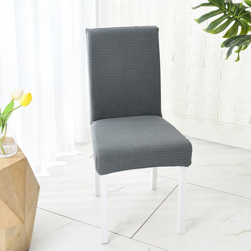 Водонепроницаемый чехол на стул, эластичные чехлы на стулья, обеденный стол в отеле, клетчатый чехол на стул в ресторане