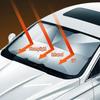 ZAG1 2026 Hot Interior Stickers Car Heat Insulation Covers Sunshade Umbrella Auto Accessories For Lexus RX300 RX450 EX300h IS200 IS25