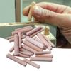 100 шт. пробковых рифленых игольчатых болтов, деревянных штифтов, скошенных фасок, мебельных сращивающих аксессуаров, деревянных гвоздей 6/8/10 мм