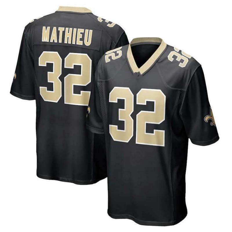 Mens New Orleans Saints Football Jersey 4 32 41 56 Kamara Sports Game Day Shirt